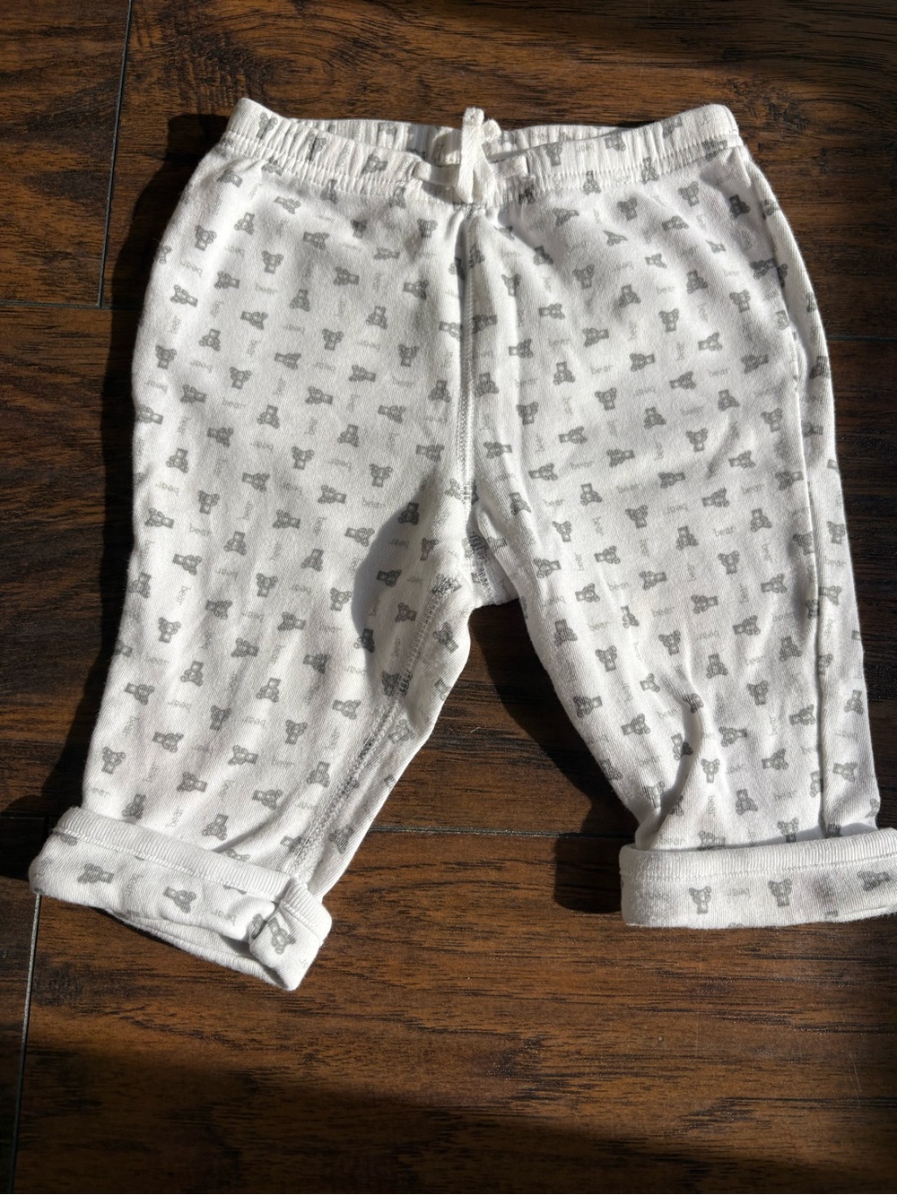 Baby Gap Bear Print Pants 3-6M